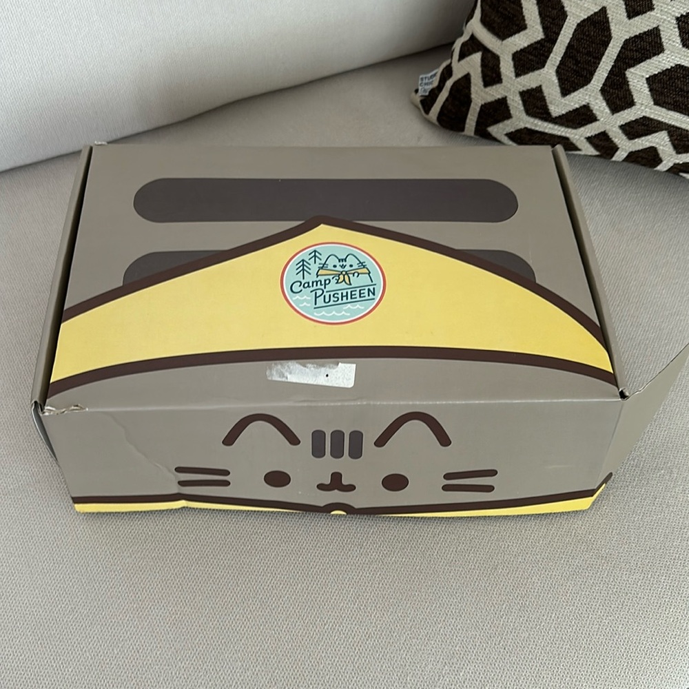 PUSHEEN BOX CAMP BOX FILLED AS SHOWN